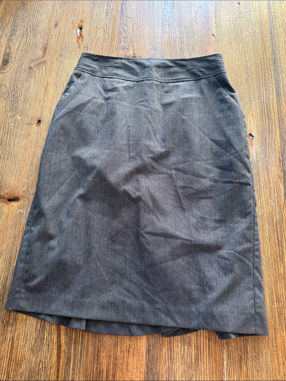 Worthington Charcoal Pencil Skirt - Tailored Office Style